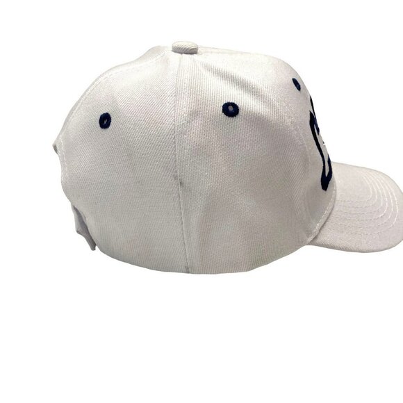 Columbia Fireflies Baseball Cap COLA Embroidered Blue White Strapback - Picture 8 of 8